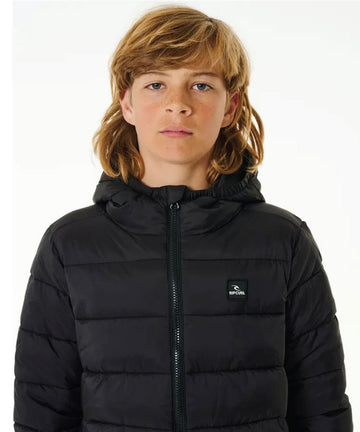 Rip Curl Series Puffer Jacket - Kids - Black